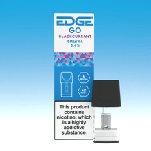 Load image into Gallery viewer, EDGE GO Pods - Blackcurrant - SRP (5 Packs) - EDGE Vaping - Trade