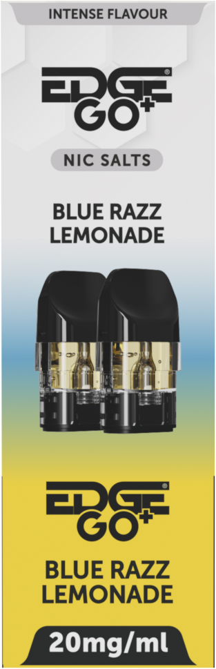 EDGE GO+ Prefilled Pod 2 Pack SRP - Blue Razz Lemonade (Pack of 5)
