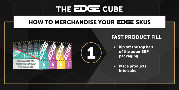 JULY ’22 – How To Merchandise Your EDGE Products - EDGE Vaping - Trade