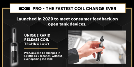 SEPTEMBER ’22 – EDGE Pro device - EDGE Vaping - Trade