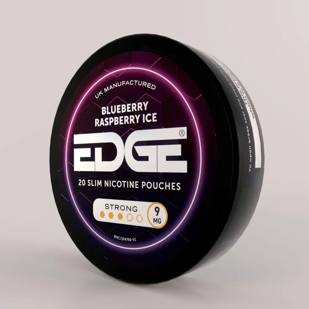EDGE Nicotine Pouches - Blueberry Raspberry Ice (Pack Of 5)