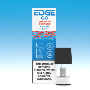 EDGE GO Pods - American Tobacco - SRP (5 Packs) - EDGE Vaping - Trade