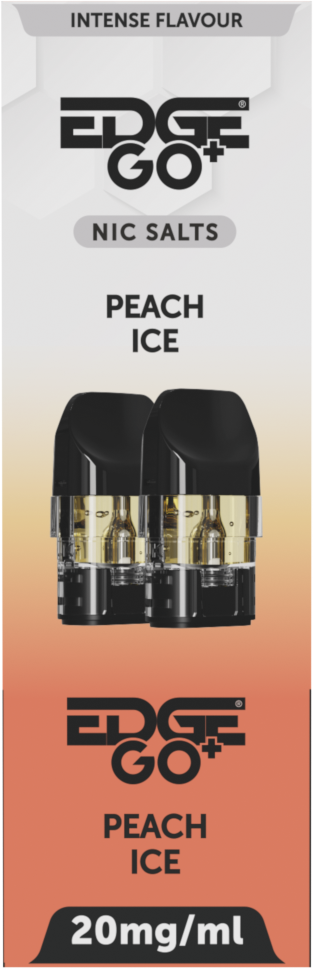 EDGE GO+ Prefilled Pod 2 Pack SRP - Peach Ice (Pack of 5)