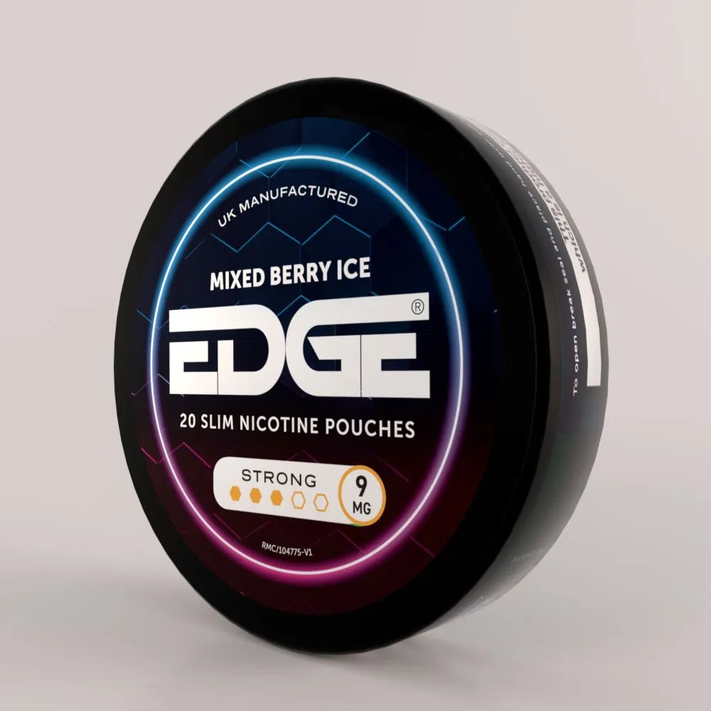 EDGE Nicotine Pouches - Mixed Berry Ice (Pack Of 5)