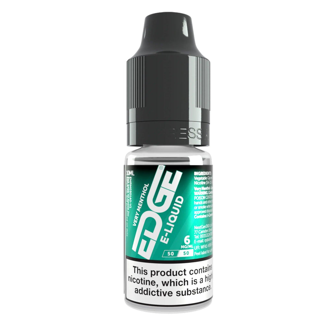 EDGE Very Menthol SRP (5 Bottles) - EDGE Vaping - Trade